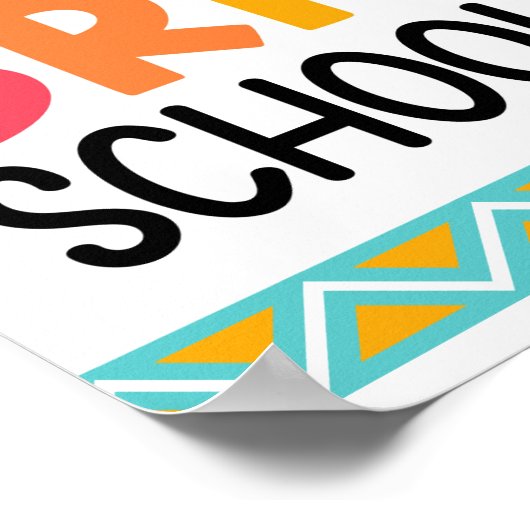 Poster Bright & Bold School Year Starter (Coin)