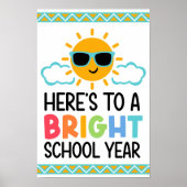 Poster Bright & Bold School Year Starter (Devant)