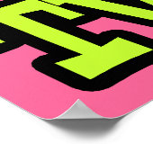 Poster Bright Eye Heart I Love Reality Émissions TV (Coin)