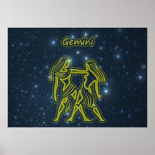 Poster Bright Gemini (Devant)