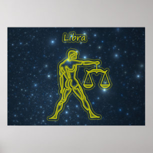 Poster Bright Libra