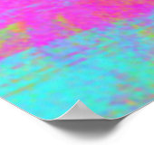 Poster Bright Multicolor Splashes (Coin)