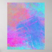 Poster Bright Multicolor Splashes (Devant)