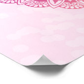 Poster Bright Pastels Lotus Henna Mandala Imprimer (Coin)