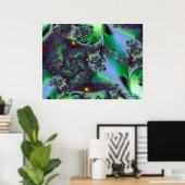 Poster Bright Watchers Art Abstrait (Bureau à domicile)