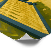 Poster Brighton Bandstand - Art de l'architecture côtière (Coin)