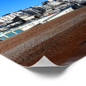 Poster Brighton Beach Angleterre Photo (Coin)