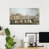 Poster Brighton : Le vieux pavillon et Steyne (Bureau à domicile)