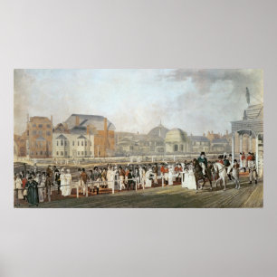 Poster Brighton : Le vieux pavillon et Steyne