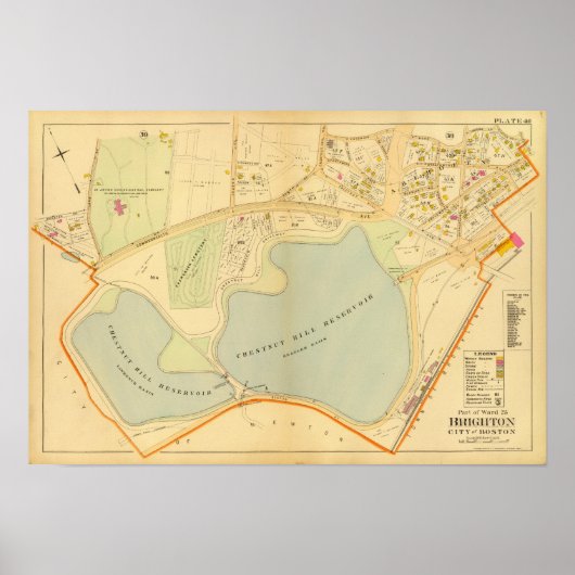 Poster Brighton, Massachusettes 3 (Devant)