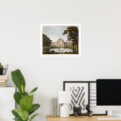 Poster Brighton Pavilion : Proposed view of the garden wi (Bureau à domicile)