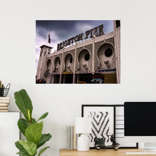 Poster BRIGHTON PIER (Bureau à domicile)