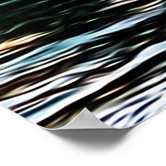 Poster Brighton Pier et ciel nuageux Peinture numérique (Coin)