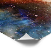 Poster Brilhante Leão de Judá Cósmico (Coin)