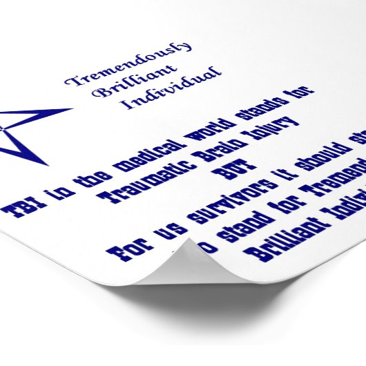 Poster brillance (Coin)