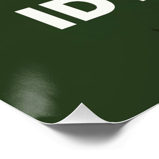 Poster brillant (Coin)