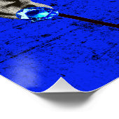 Poster brillant 3D EQ VIBEZZ ! (Coin)