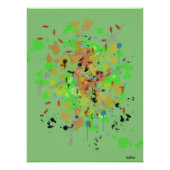 Poster brillant acrylique Splaty (Devant)