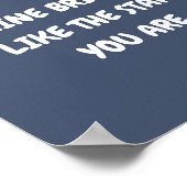 Poster Brillant Comme l'étoile que vous êtes, Citer l'aff (Coin)