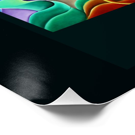 Poster brillant 'Dream Vortex' (Coin)