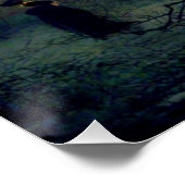 Poster brillant Halloween (Coin)