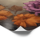 Poster brillant Halloween Bat hb2 (Coin)