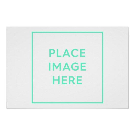 Poster brillant imprimé - 28 po x 18,67 po (Devant)