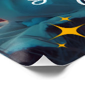 Poster brillant "Inspirer la foi" (Coin)