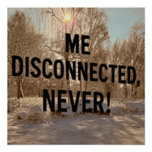 Poster brillant - Inspiring Winter Poster (Devant)