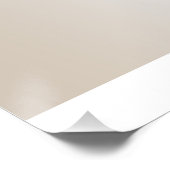 Poster brillant "Jardin Peint" (Coin)