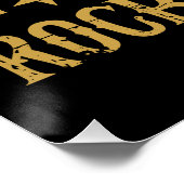 Poster brillant Music Rock and Roll Perfect Poster (Hoek)