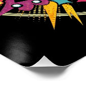 Poster brillant Pop Art Ghost (Coin)