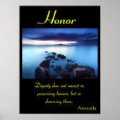 Poster Brillants D'Honneur À Travers Serene Ocean Vistas (Devant)