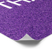 Poster Brille et sois l'étoile que tu es Parties scintill (Coin)