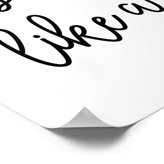 Poster Briller comme une citation de typographie de diama (Coin)