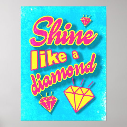 Poster Brillez comme un diamant (Devant)