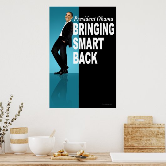 Poster Bring Smart Back (énorme) (Cuisine)