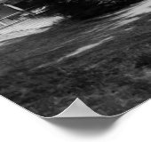 Poster Brinnon, WA Vue de l'auberge olympique sur Hood Ca (Coin)