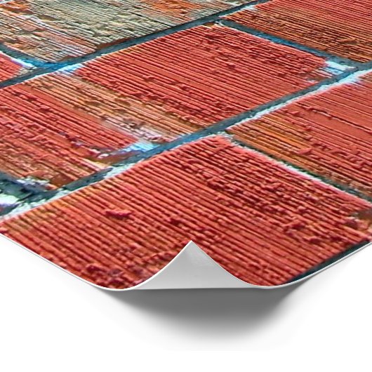 Poster briques (Coin)