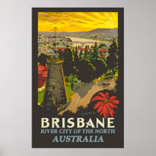 Poster Brisbane, Australie
