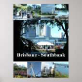 Poster Brisbane's Beautiful Southbank (Devant)