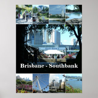 Poster Brisbane's Beautiful Southbank