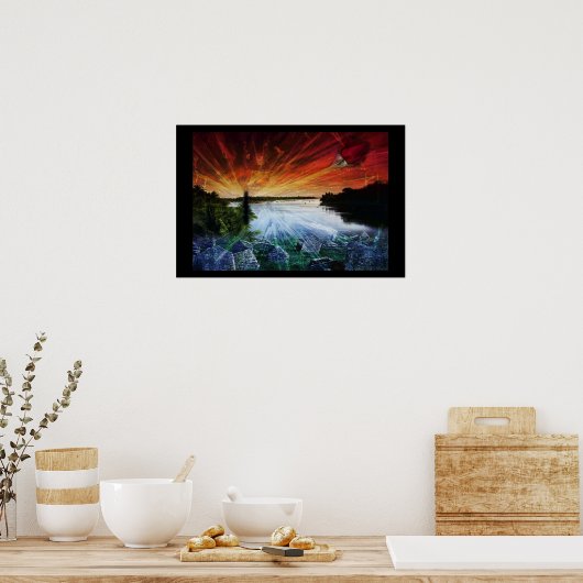 Poster Brisé (Cuisine)