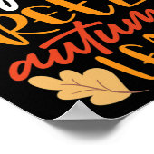 Poster Brise D'Automne Et Feuilles D'Automne (Coin)