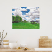Poster Brise d'été dans les collines Imprimer (Cuisine)