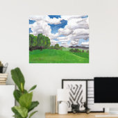 Poster Brise d'été dans les collines Imprimer (Bureau à domicile)