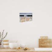 Poster Brise-eau dans la rivière Hudson glacée (Cuisine)