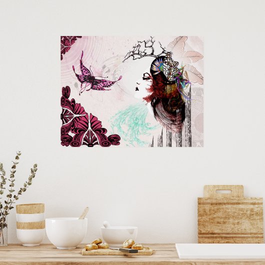 Poster brise estivale (Cuisine)