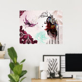 Poster brise estivale (Bureau à domicile)