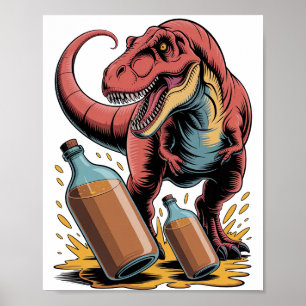 Poster Briser les grosses bouteilles
